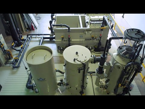 Complete RAS (Recirculating Aquaculture System) Skid for Land Based Fish Farming